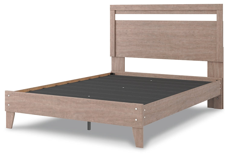 Flannia Queen Panel Platform Bed