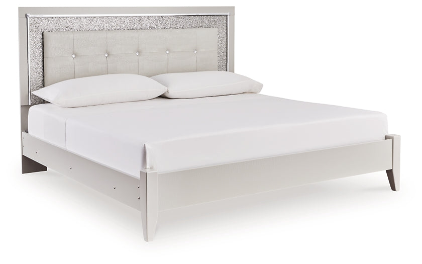 Zyniden  Upholstered Panel Bed