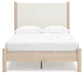 Cadmori  Upholstered Panel Bed