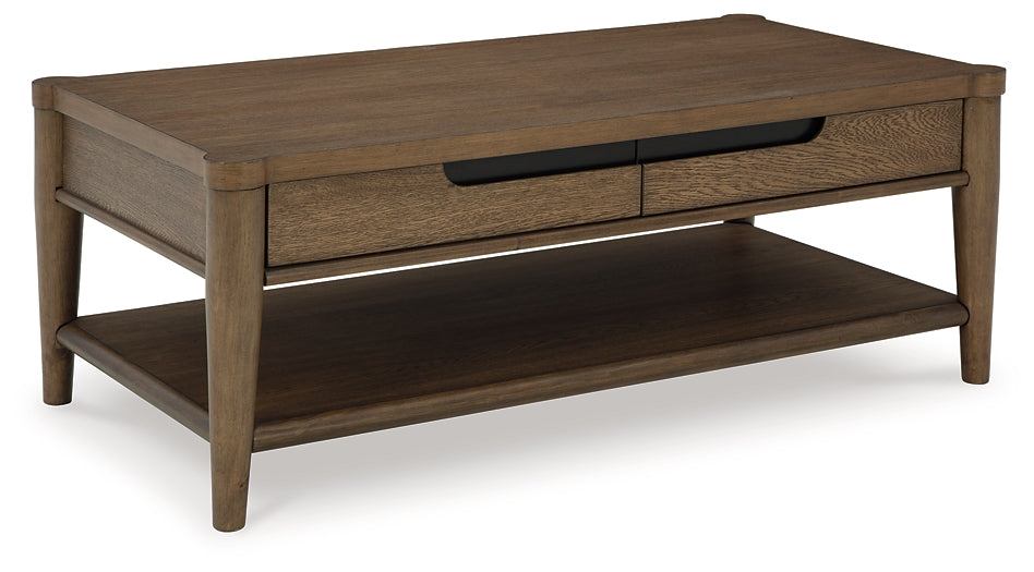 Roanhowe Coffee Table with 1 End Table