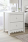 Hallityn Twin Panel Headboard with Dresser and 2 Nightstands