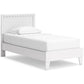 Hallityn Twin Panel Platform Bed with Dresser and Nightstand