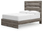 Graystorm  Panel Storage Bed