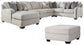 Dellara 5-Piece Sectional with Ottoman