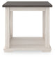 Dorrinson Square End Table